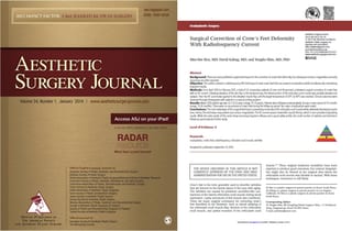 Original image from “The Surgical Correction of Crow's Feet Deformity Using Radiofrequency Current (SCI) 2014”.
