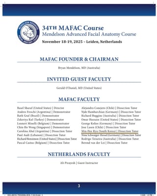 Photograph 2 accompanying the article “Faculty in Amsterdam MAFAC 2025”.