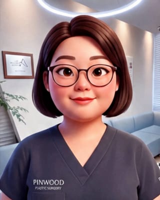Illustrated portrait of Yaerin, RNWOOD team member.